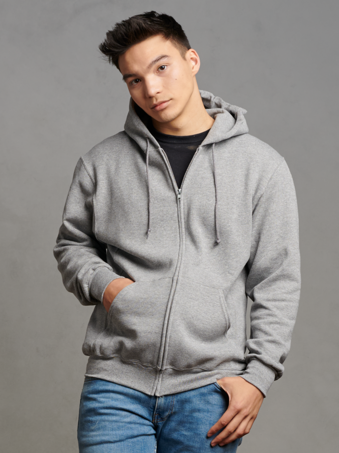 Dri-Power® Fleece Full Zip Hood – Quality Sportswear