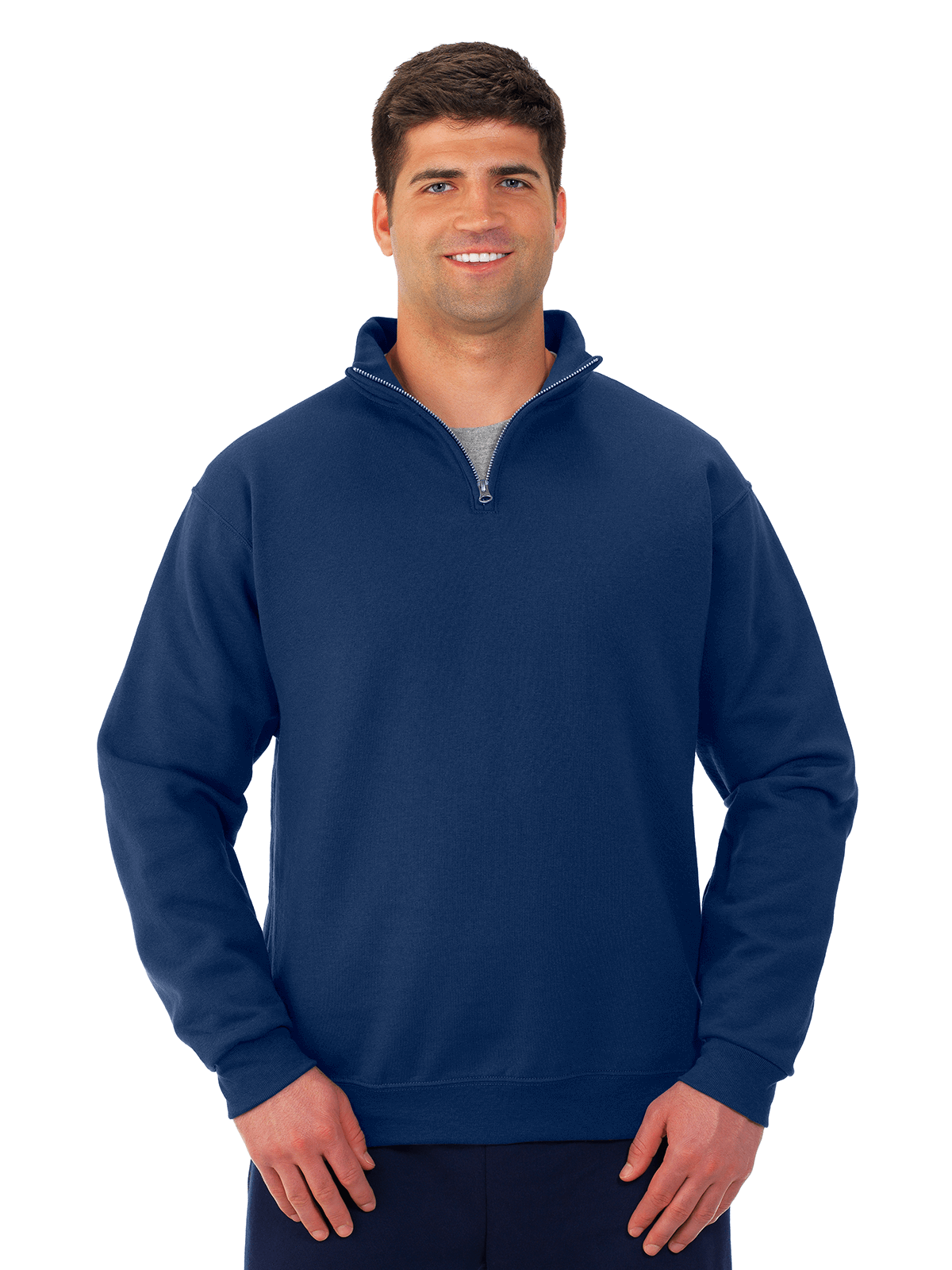 Nublend 1/4 Zip Cadet Collar Sweatshirt – Quality Sportswear
