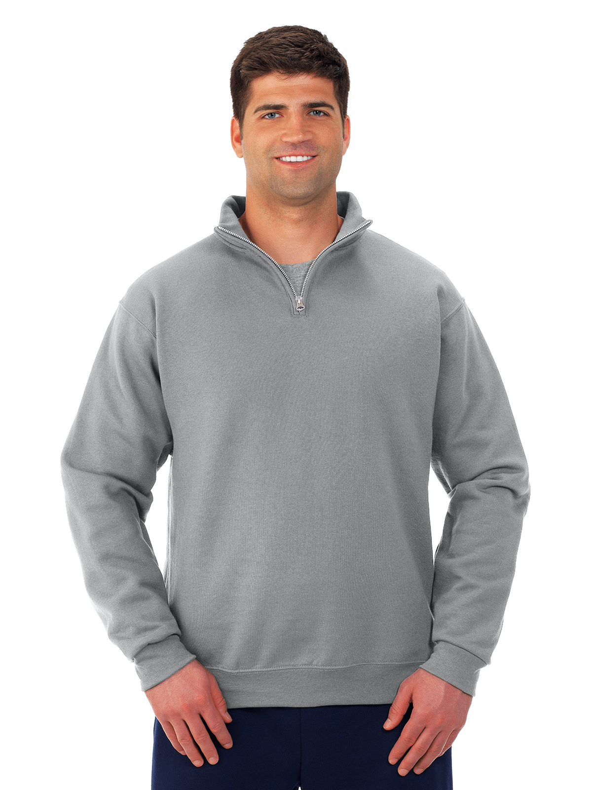 Nublend 1/4 Zip Cadet Collar Sweatshirt – Quality Sportswear
